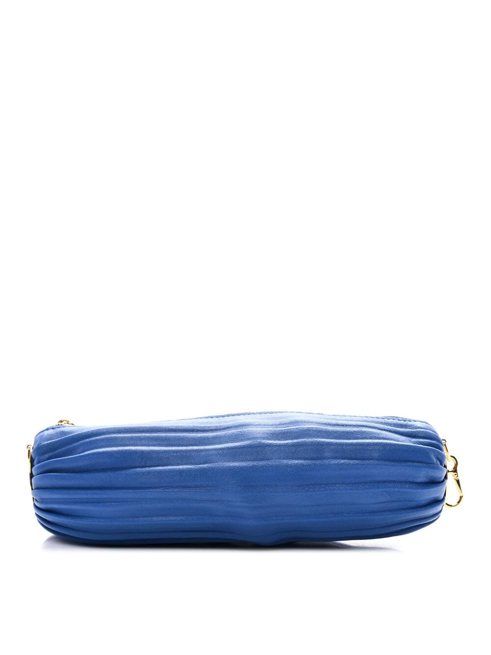 Loewe Lambskin Pleated Bracelet Pouch #372507L13B